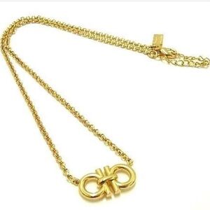 Auth Ferragamo Necklace with pendant